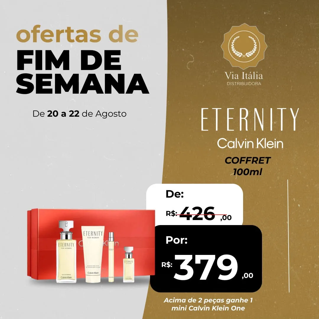 Calvin Klein Eternity coffret 100 ml