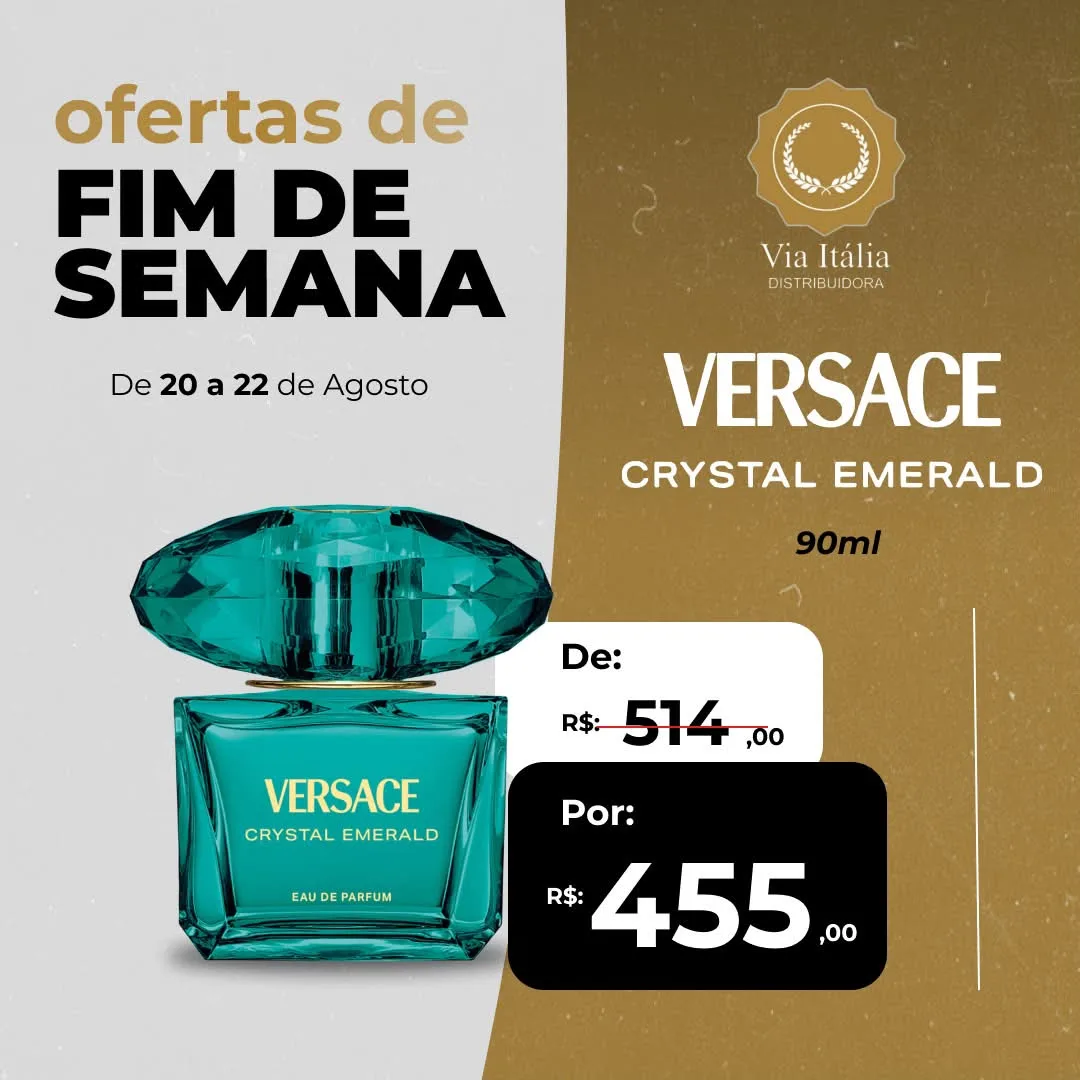 Versace Crystal Emerald 90 ml