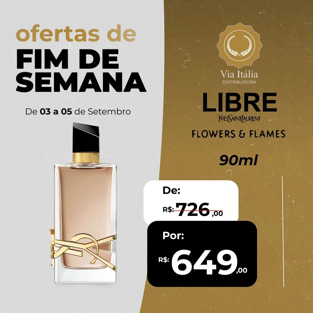 YSL Libre Flowers & Flames 90 ml